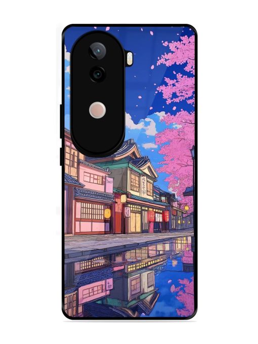 Tranquil Reflections Glossy Soft Edge Case for Vivo V40E (5G)