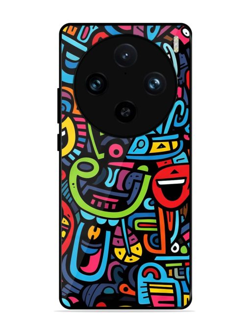 Doodlephoria Glossy Soft Edge Case for Vivo X100 Pro (5G)