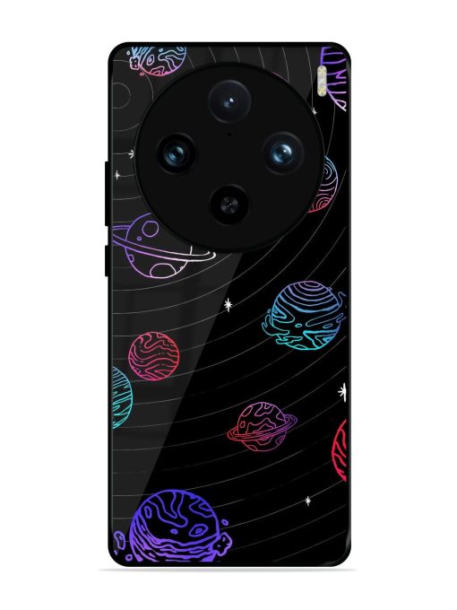 Cosmic Ballet Glossy Soft Edge Case for Vivo X100 Pro (5G)