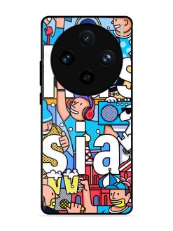 Russian Vibes Glossy Soft Edge Case for Vivo X100 Pro (5G)