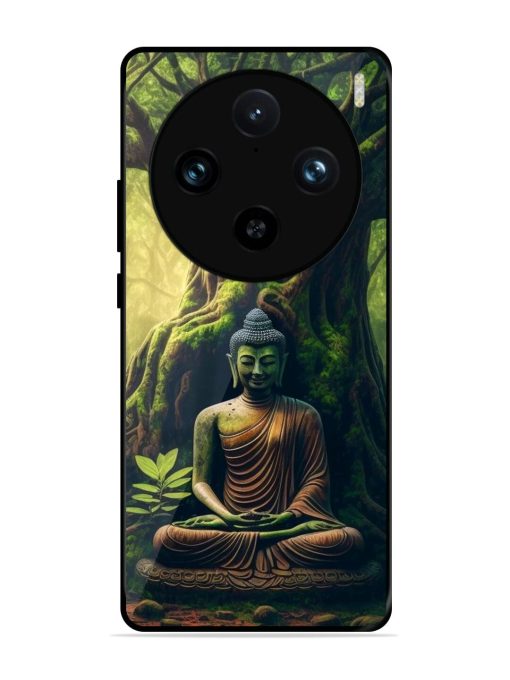 Green Buddha Art Glossy Soft Edge Case for Vivo X100 Pro (5G)