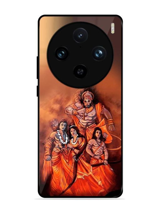 Sita Ram Glossy Soft Edge Case for Vivo X100 Pro (5G)