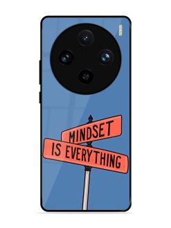 Mindset Matters Glossy Soft Edge Case for Vivo X100 Pro (5G)
