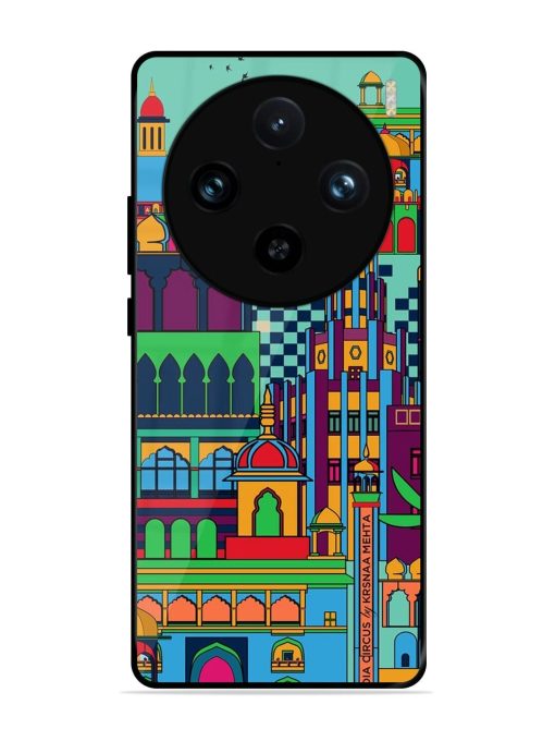 Indian Tapestry Glossy Soft Edge Case for Vivo X100 Pro (5G)