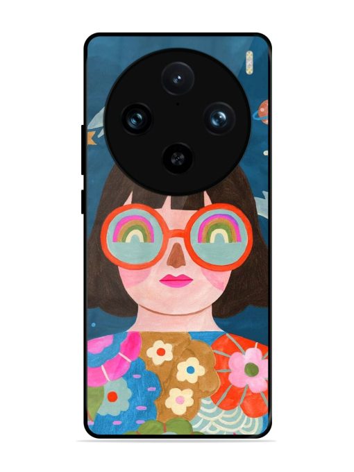 Dreamscape Vision Glossy Soft Edge Case for Vivo X100 Pro (5G)