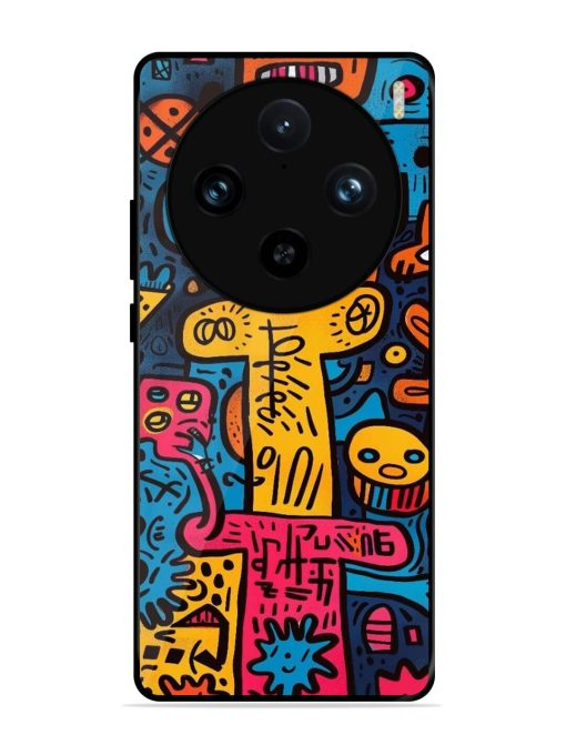 Doodletopia Glossy Soft Edge Case for Vivo X100 Pro (5G)