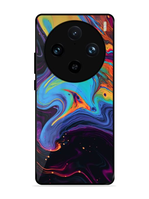 Liquid Dreamscape Glossy Soft Edge Case for Vivo X100 Pro (5G)
