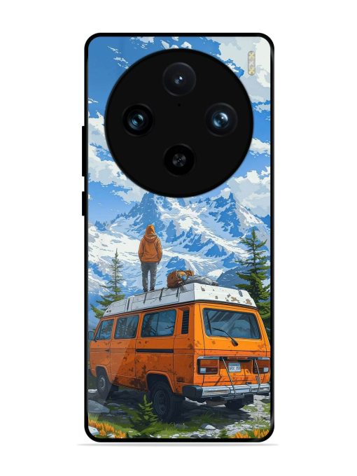 Mountaintop Solitude Glossy Soft Edge Case for Vivo X100 Pro (5G)
