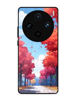 Autumn'S Embrace Glossy Soft Edge Case for Vivo X100 Pro (5G)