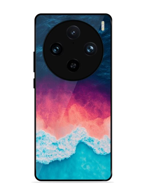 Where The Ocean Meets The Sky Glossy Soft Edge Case for Vivo X100 Pro (5G)