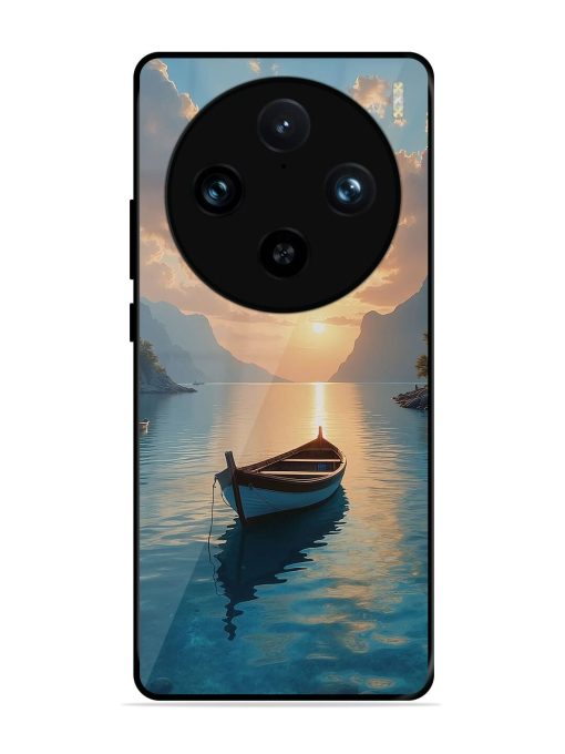 Serene Sunset Glossy Soft Edge Case for Vivo X100 Pro (5G)