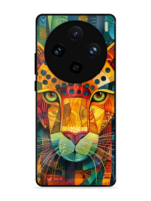 Mosaic Majesty Glossy Soft Edge Case for Vivo X100 Pro (5G)