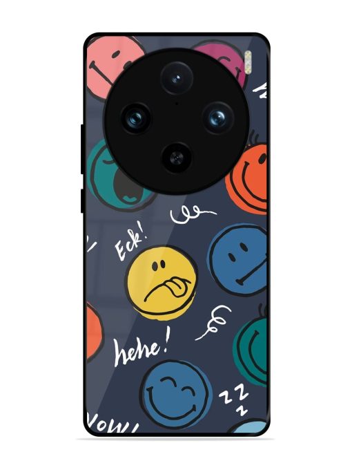 Emoticon Parade Glossy Soft Edge Case for Vivo X100 Pro (5G)