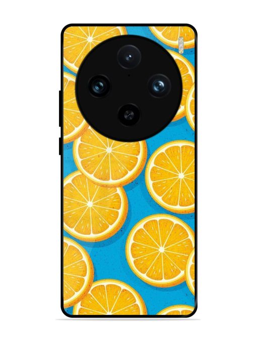 Citrus Symphony Glossy Soft Edge Case for Vivo X100 Pro (5G)