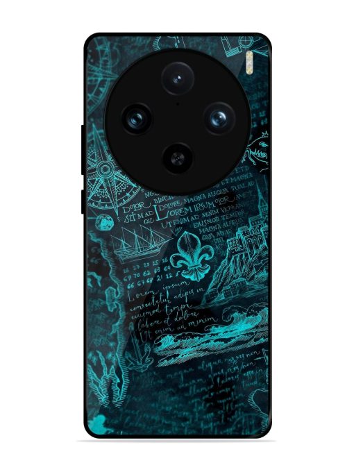 Nautical Notebook Glossy Soft Edge Case for Vivo X100 Pro (5G)