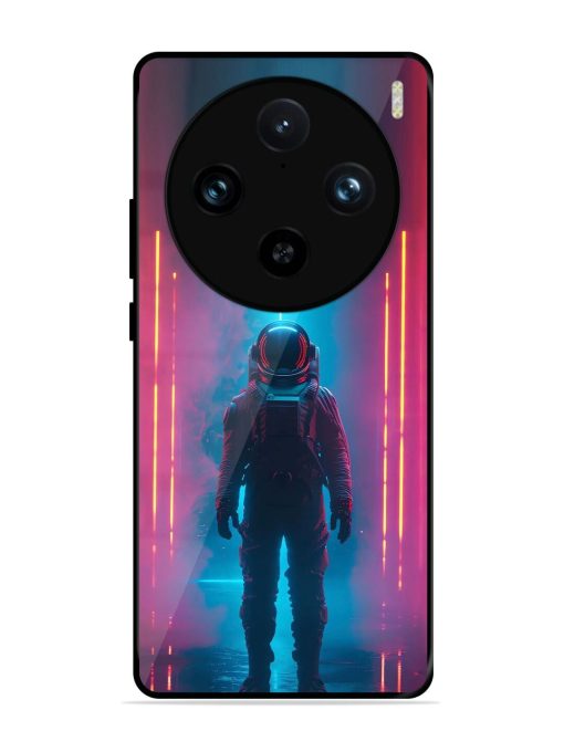 Neon Astronaut Glossy Soft Edge Case for Vivo X100 Pro (5G)