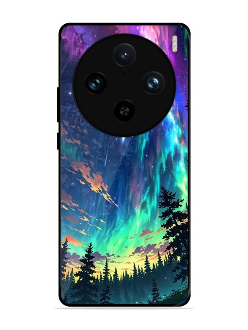 Cosmic Canvas Glossy Soft Edge Case for Vivo X100 Pro (5G)