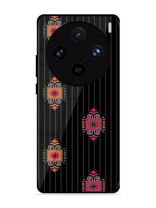 Ornate Elegance Glossy Soft Edge Case for Vivo X100 Pro (5G)