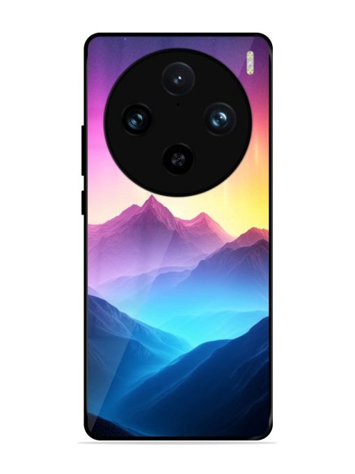 Cosmic Mountains Glossy Soft Edge Case for Vivo X100 Pro (5G)