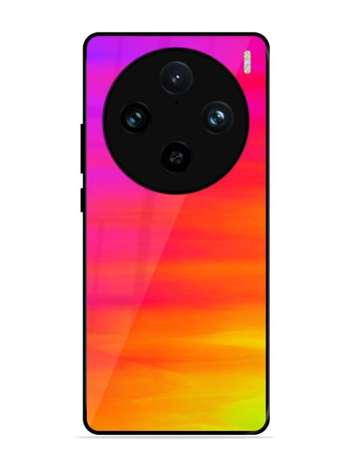 Neon Horizon Glossy Soft Edge Case for Vivo X100 Pro (5G)