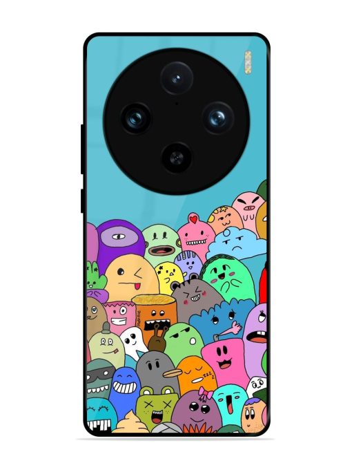 Monster Mash Glossy Soft Edge Case for Vivo X100 Pro (5G)