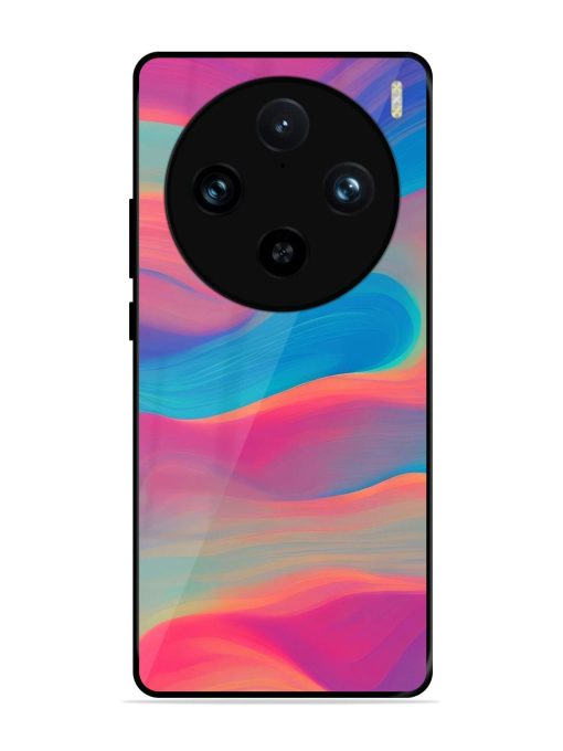 Wavy Wonder Glossy Soft Edge Case for Vivo X100 Pro (5G)