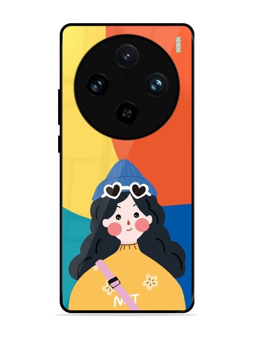 Colorful Vibes Glossy Soft Edge Case for Vivo X100 Pro (5G)
