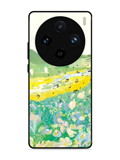 Melody In Bloom Glossy Soft Edge Case for Vivo X100 Pro (5G)