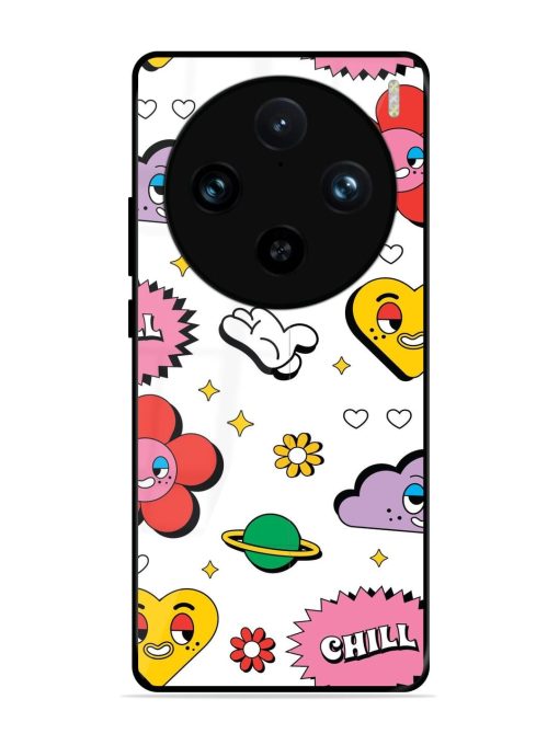 Whimsical Wonderland Glossy Soft Edge Case for Vivo X100 Pro (5G)