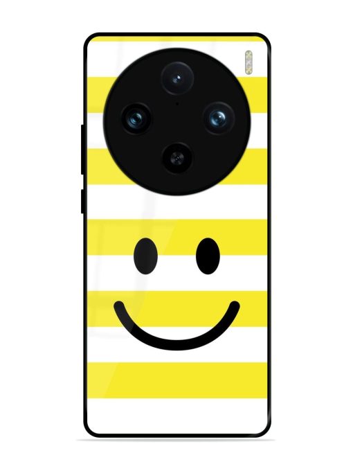 Smiling Stripes Glossy Soft Edge Case for Vivo X100 Pro (5G)