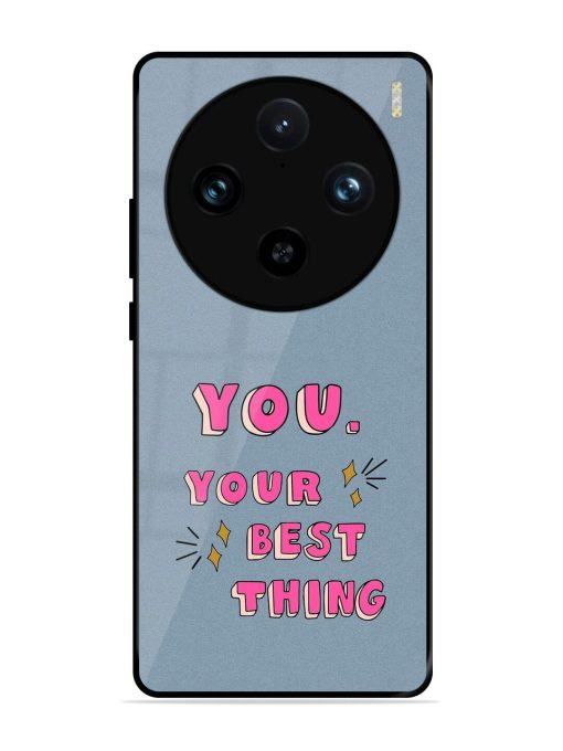 Self-Love Sparkles Glossy Soft Edge Case for Vivo X100 Pro (5G)