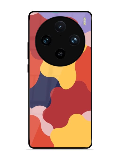 Gooey Color Chaos Glossy Soft Edge Case for Vivo X100 Pro (5G)