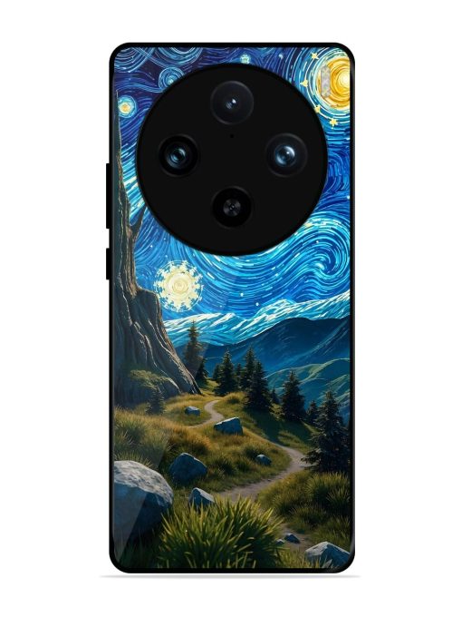 Starry Night In The Shire Glossy Soft Edge Case for Vivo X100 Pro (5G)