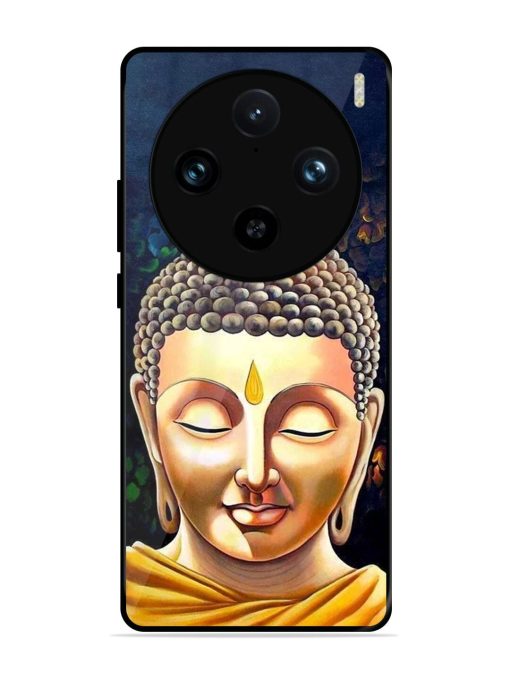 Buddha Face Glossy Soft Edge Case for Vivo X100 Pro (5G)