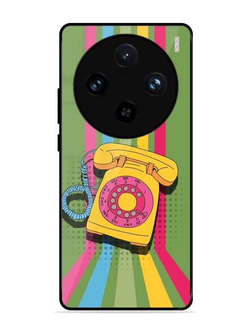 Retro Dialer Glossy Soft Edge Case for Vivo X100 Pro (5G)
