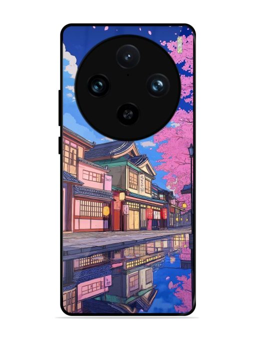 Tranquil Reflections Glossy Soft Edge Case for Vivo X100 Pro (5G)