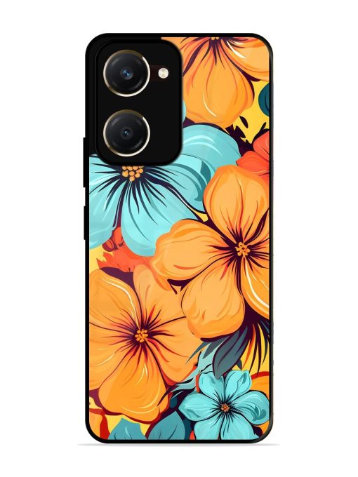 Tropical Bloom Glossy Soft Edge Case for Vivo Y18T