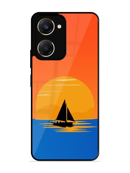Sunset Sail Glossy Soft Edge Case for Vivo Y18T