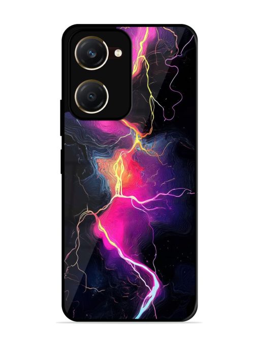 Electric Dreams Glossy Soft Edge Case for Vivo Y18T