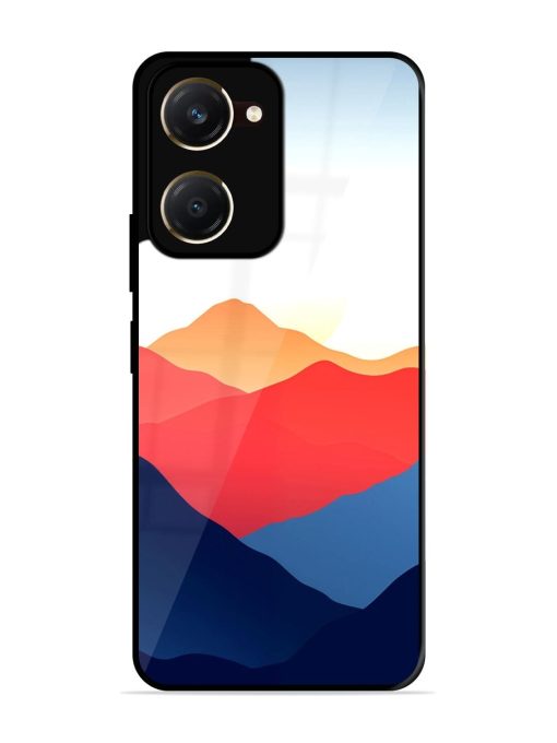 Sunset Peaks Glossy Soft Edge Case for Vivo Y18T