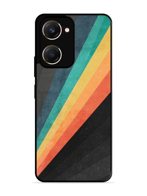 Retro Spectrum Glossy Soft Edge Case for Vivo Y18T