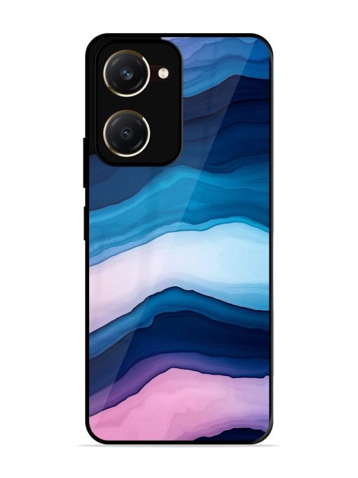 Oceanic Layers Glossy Soft Edge Case for Vivo Y18T