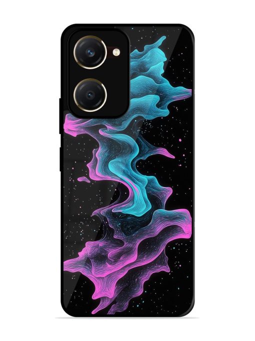 Cosmic Currents Glossy Soft Edge Case for Vivo Y18T