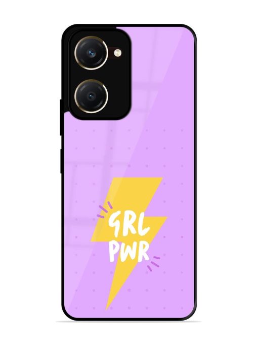 Girl Power Spark Glossy Soft Edge Case for Vivo Y18T