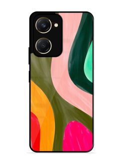 Wavy Wonder Glossy Soft Edge Case for Vivo Y18T