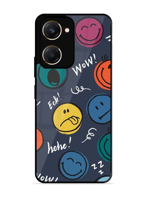 Emoticon Parade Glossy Soft Edge Case for Vivo Y18T