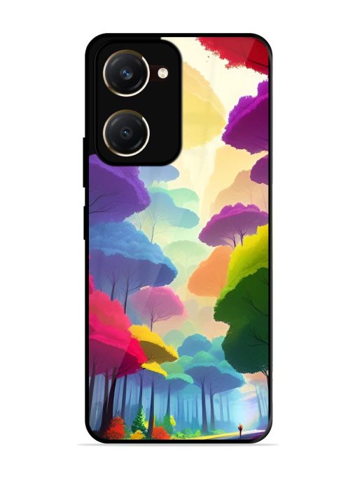 Rainbow Road Glossy Soft Edge Case for Vivo Y18T