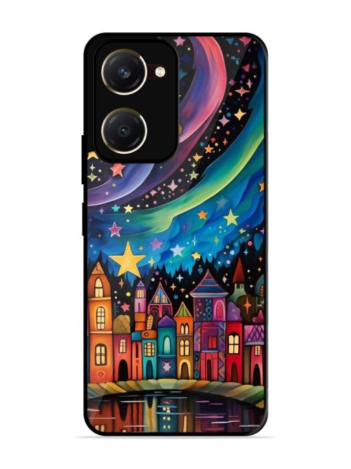 Starlit Village Glossy Soft Edge Case for Vivo Y18T