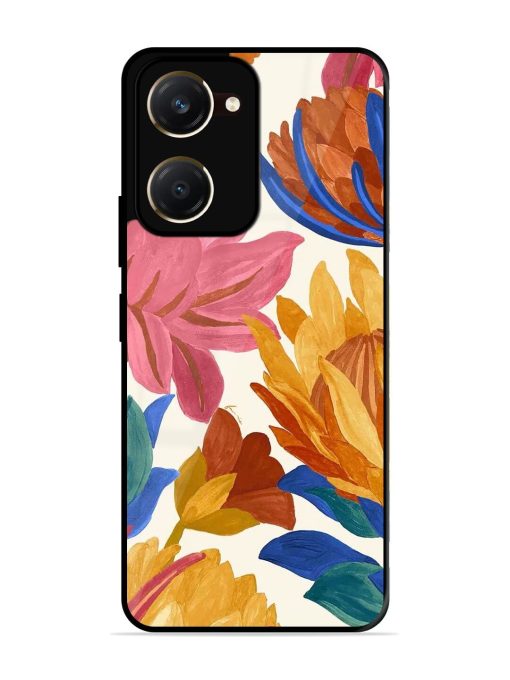 Blooming Tapestry Glossy Soft Edge Case for Vivo Y18T