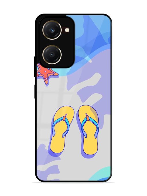 Sandy Toes And Salty Seas Glossy Soft Edge Case for Vivo Y18T